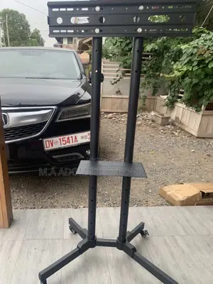 Fabulous Moveable Tv Trolly for 32-70” Television(Black).