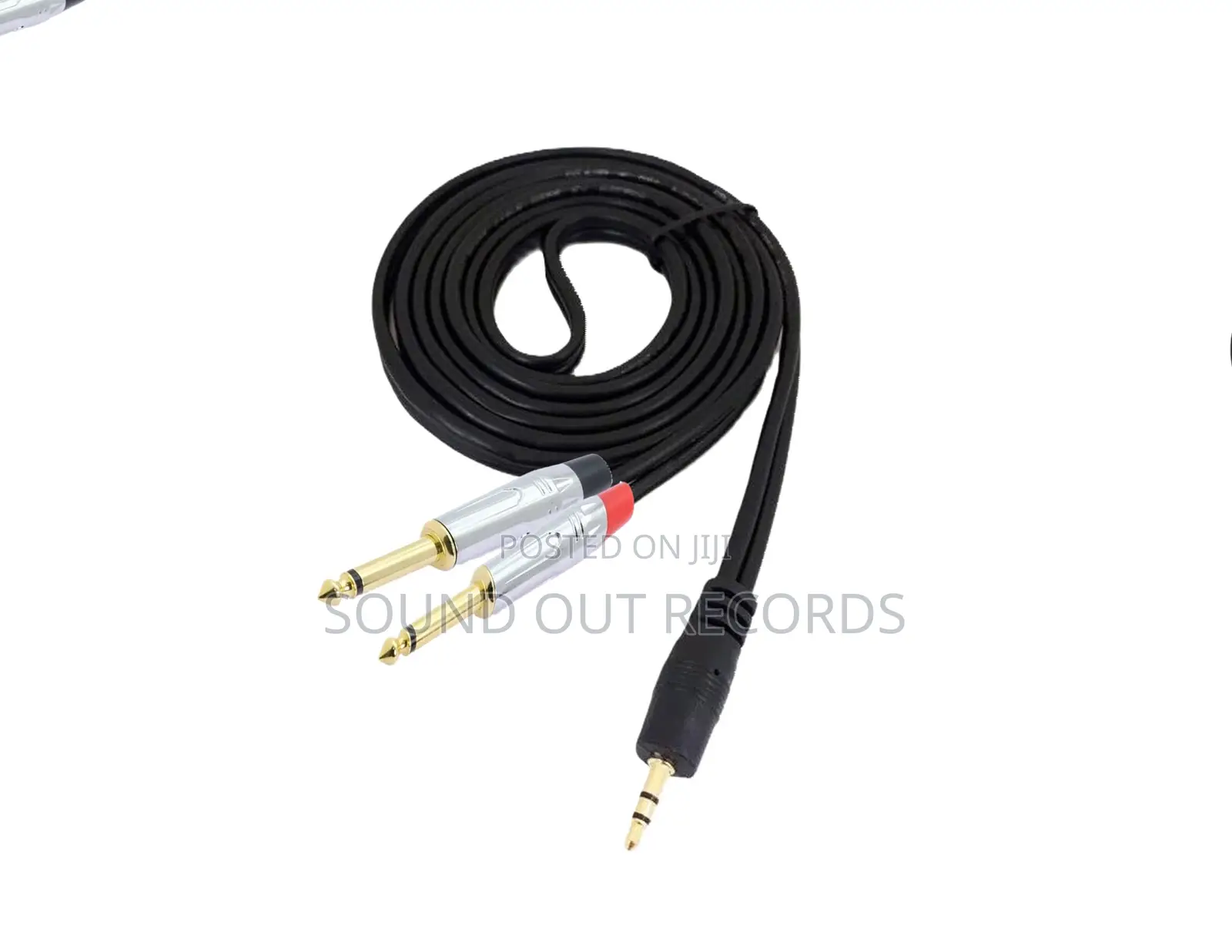 Dual 6.5mm Ts to Single 3.5mm/XLR TRS Cables