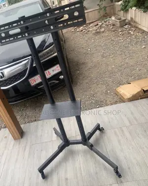 Shop Durable Mobile Tv Stand With Wheels for 32”-70”,Black.