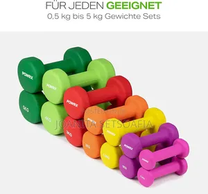 1,2,3,4,5,10 Kg Dumbbells