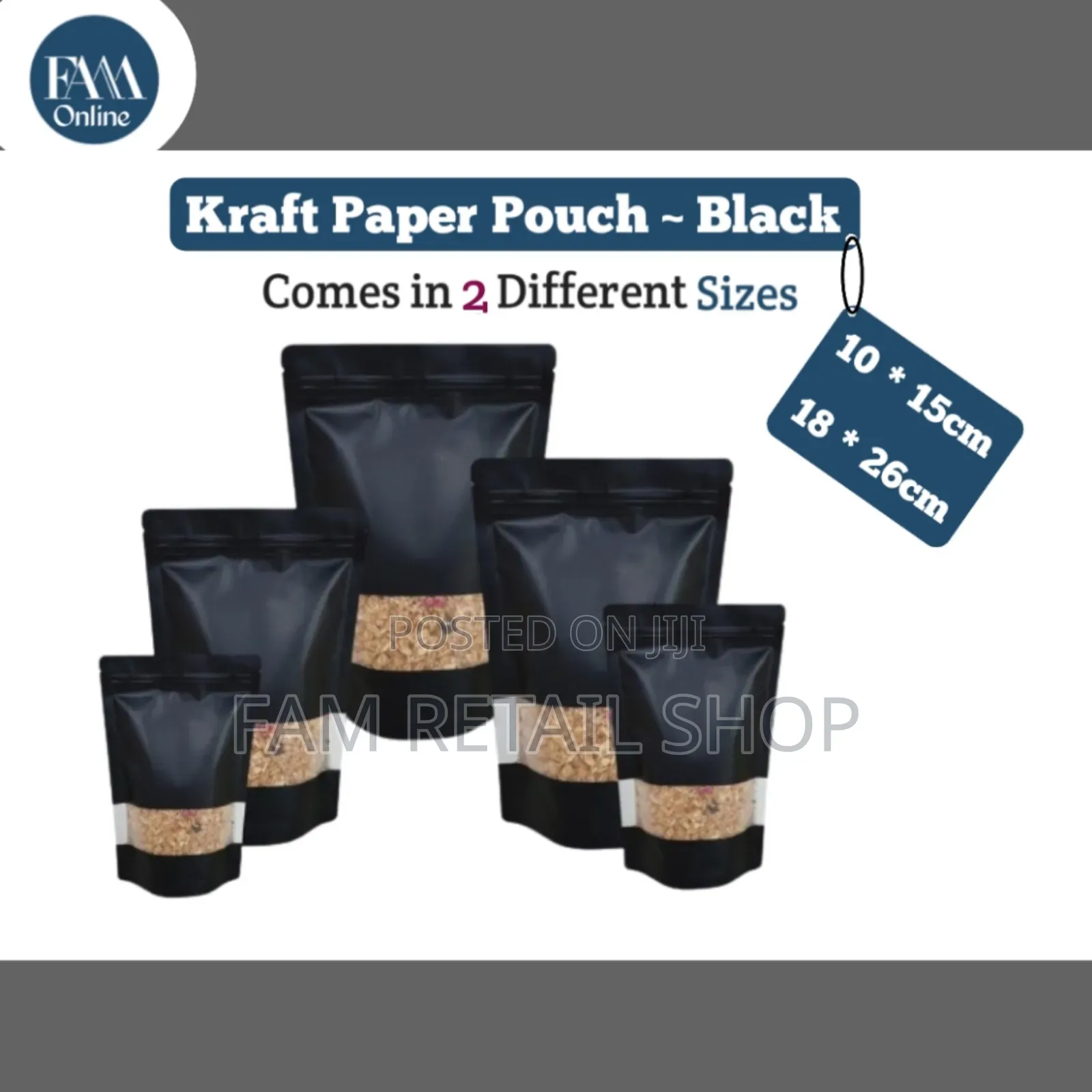 Kraft Paper Pouches