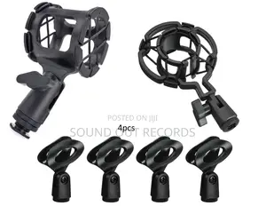 Universal Plastic Microphone Holders/Shock Mounts