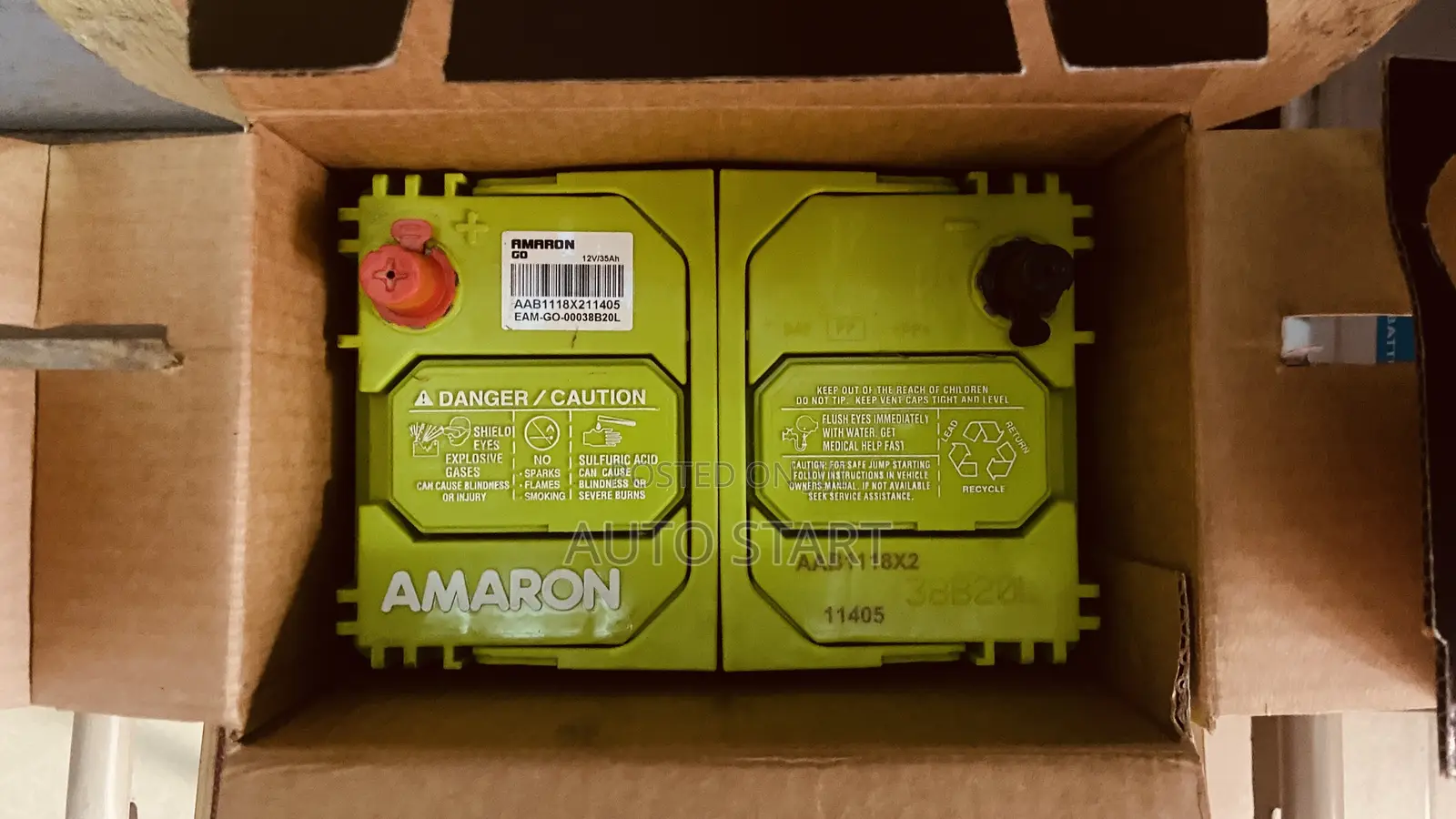Car Battery 35ah Amaron