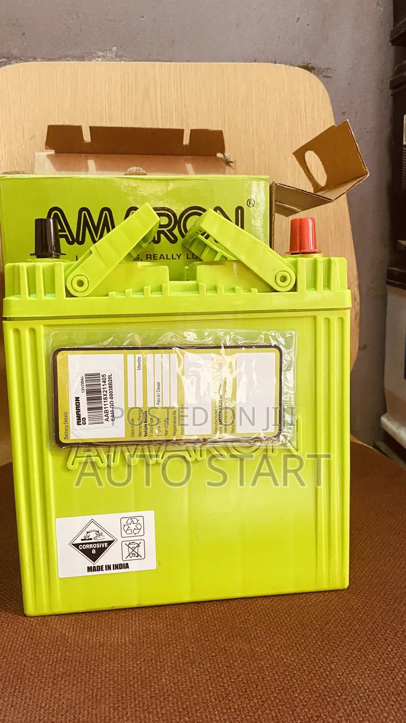Car Battery 35ah Amaron