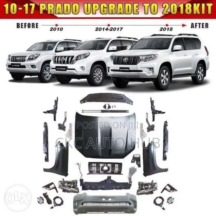 Land Cruiser Prado 2013 to 2018 Upgrade Kits