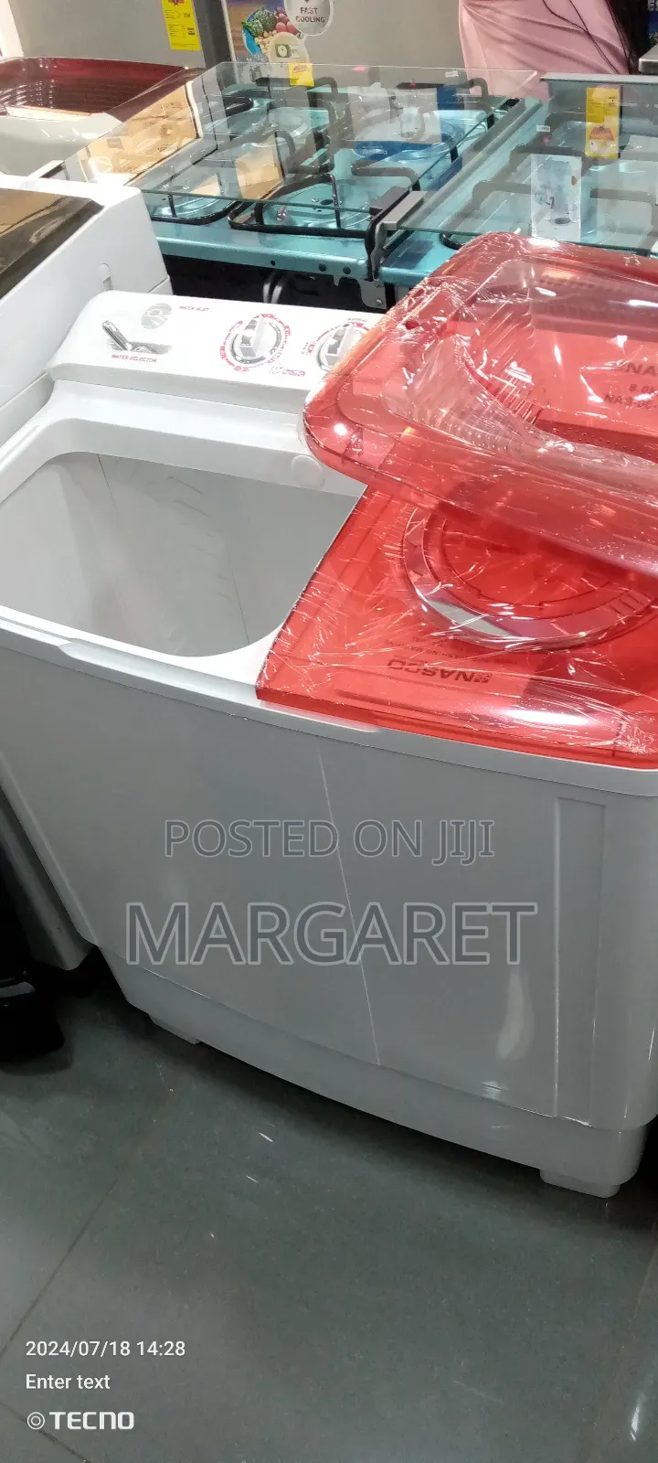 Adepa Nasco 8 Kg Semi Automatic Washing Machine