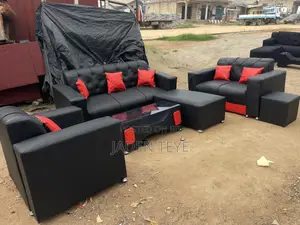 Black Sofa Family Set