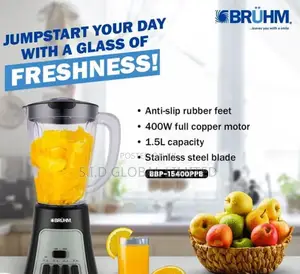 Best Bruhm Blender 1.5L With Stainless Steel Jar