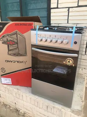 Oven and Grill, Volcano 4 Burner Gas Cooker