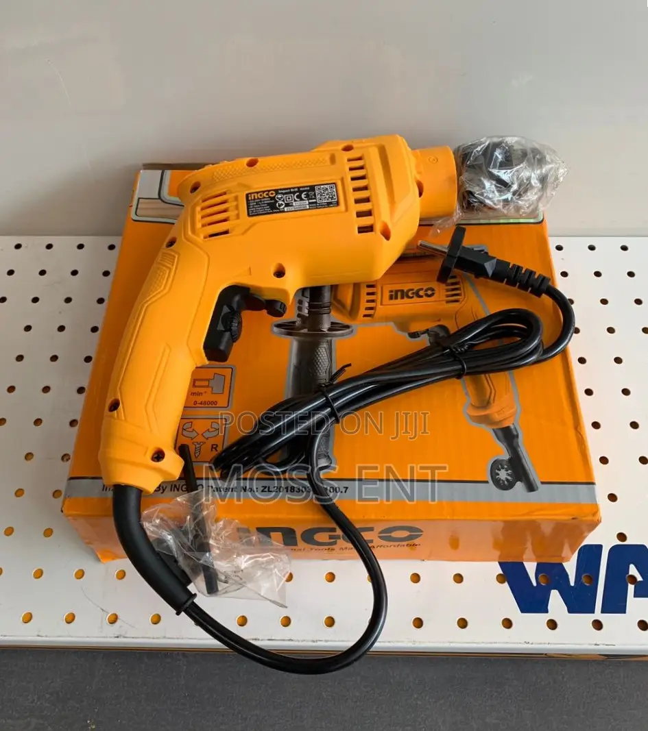 Ingco Impact Drill 680w With Hammer Function - Id6808