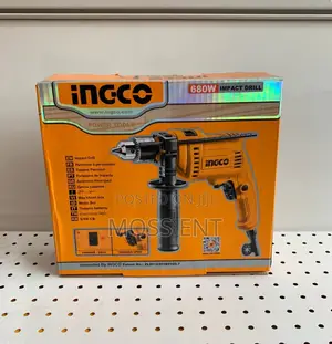 Ingco Impact Drill 680w With Hammer Function - Id6808
