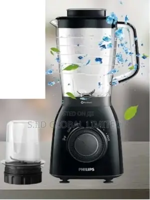 Take Home PHILIPS Blender With Mill 2L 550W Hr2141/90