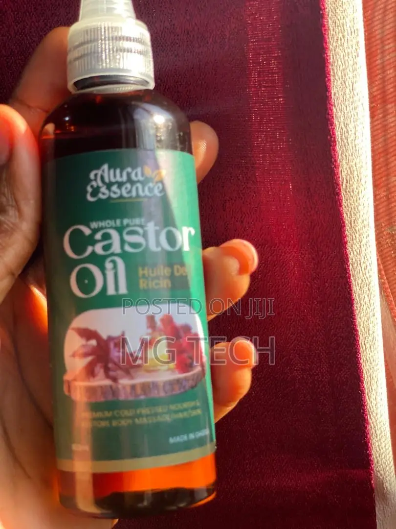 Organic Cold Pressed Castor Oil