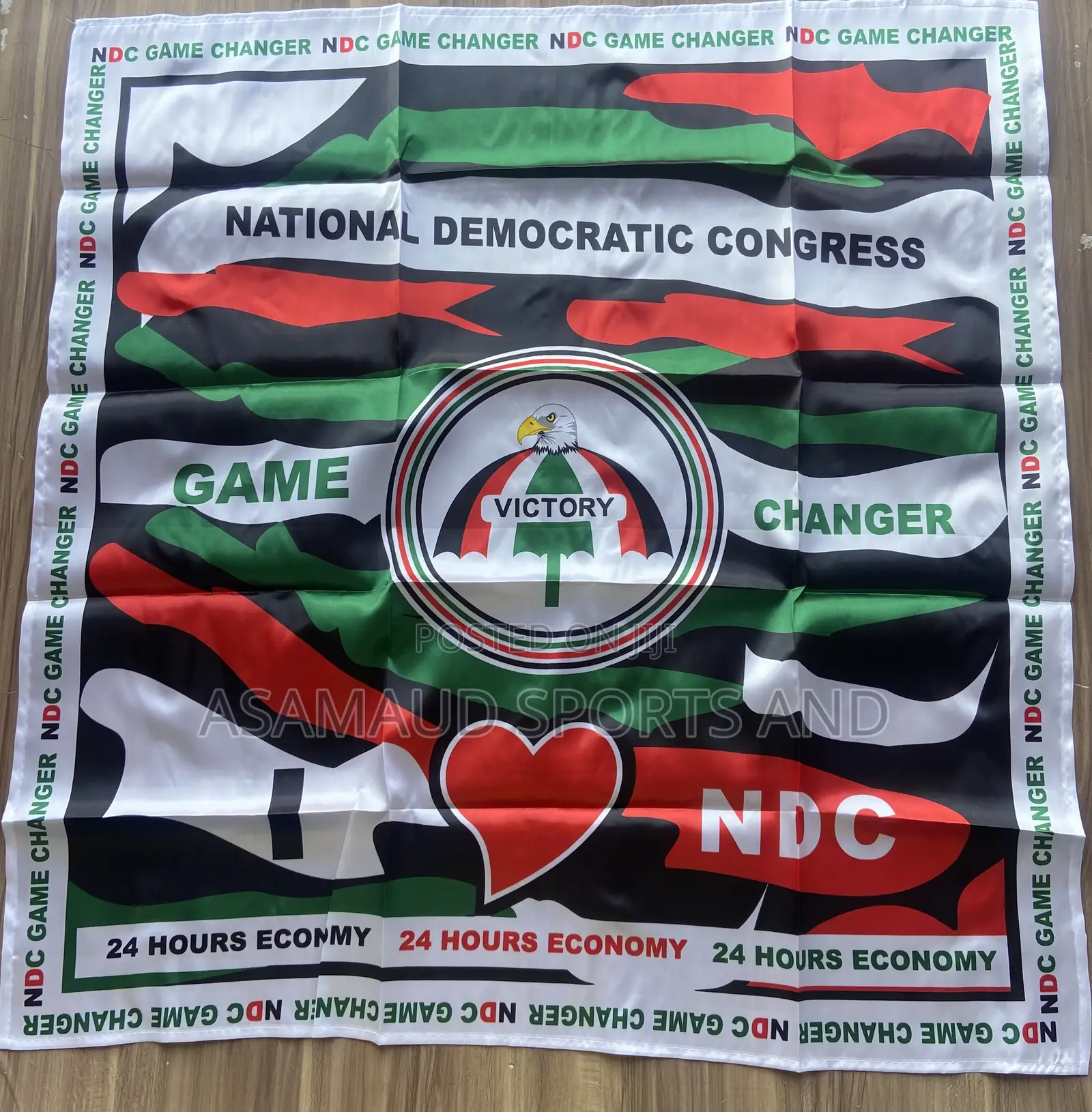 Original NDC Scalf and Flag Available at Cool Price