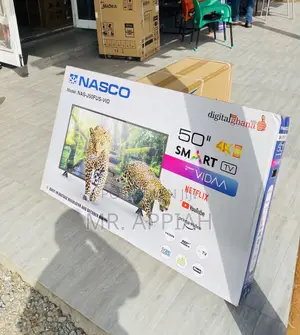 Uniquely Design 50 Inch Nasco Uhd Smart Electric Tv.