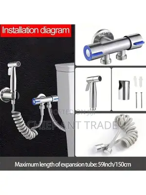 Shattaf. Bidet Pressure Shower for Wcs.