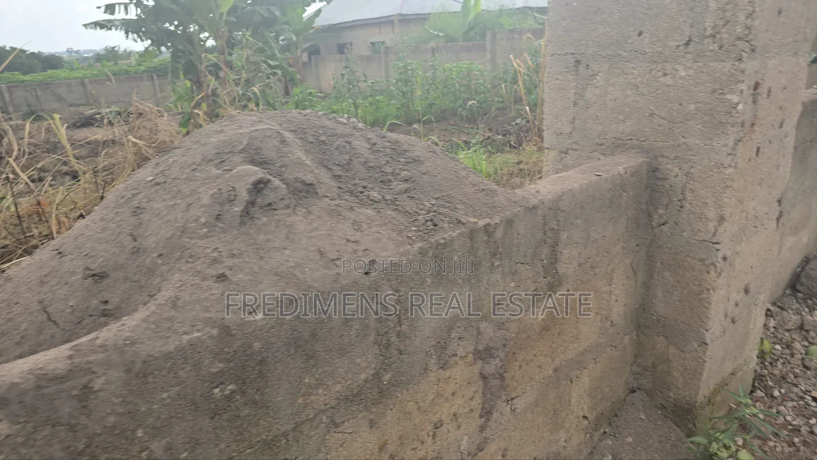 A Wall and Gated Land at Maase-Adubinso for Sale