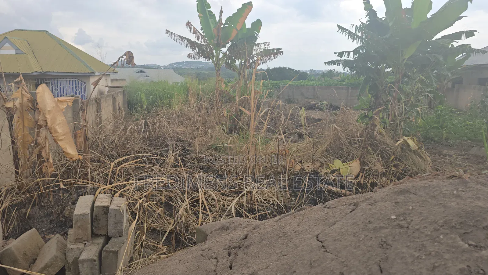 A Wall and Gated Land at Maase-Adubinso for Sale