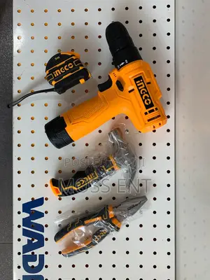 Ingco 89 PCS Tools Set With 12v Cordless Drill - Hkthp10891