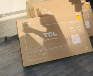 P635 Original (Black) 43 Inch Smart Led TCL Tv 