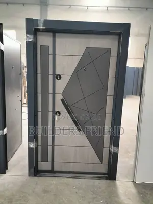 Exclusive Heavy One Half Steel Security Door+All Accessories