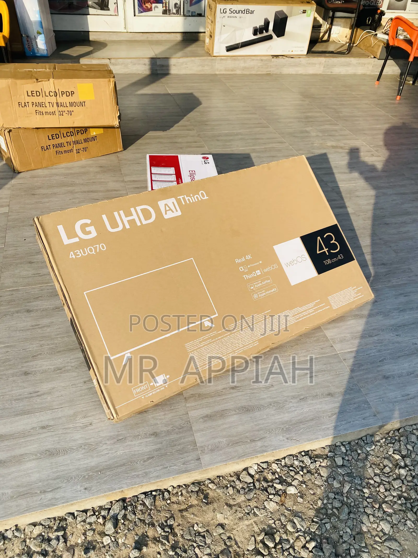 Well Designed LG 43” 43uq70 Led Uhd Smart Led Television