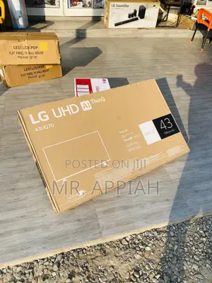 Well Designed LG 43” 43uq70 Led Uhd Smart Led Television