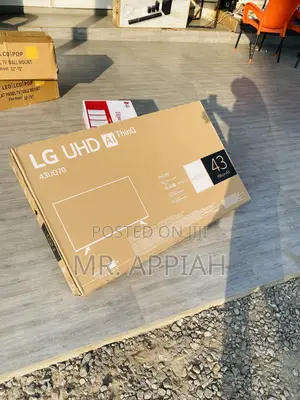 Well Designed LG 43” 43uq70 Led Uhd Smart Led Television
