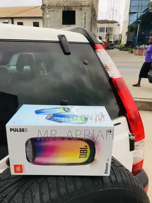 Uniquely Designed JBL PULSE 5 Portable Bluetooth Speaker.