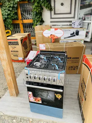 DurableFerre 50x55 4gas Burner,Auto Ignition,Oven(New Line)