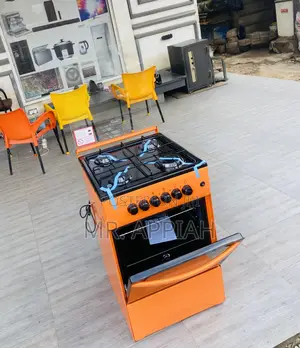 50x50 4 Gas Volcano Oven and Grill Burner(Orange).