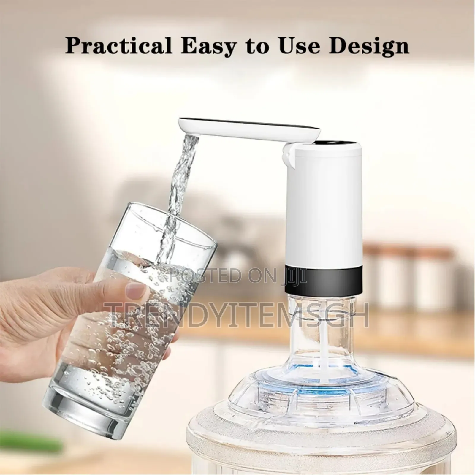 Rechargeable Foldable Water Dispenser Pump