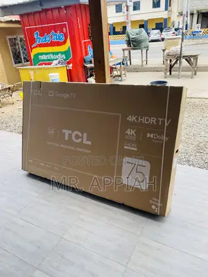 Uniquely Design TCL 75-C645 Qled Smart Google Tv(75”)