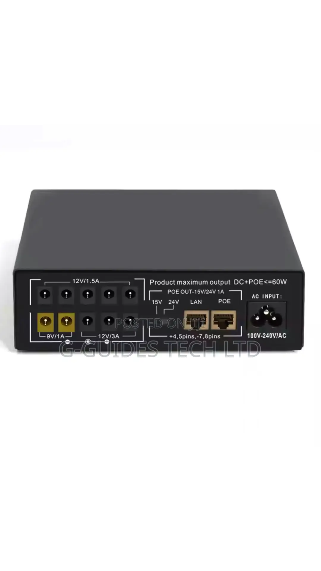 NCTS Multifunction Mini UPS 60W, Mini UPS For Routers, CCTV