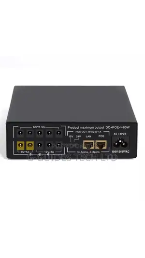 NCTS Multifunction Mini UPS 60W, Mini UPS For Routers, CCTV
