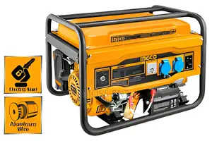 Ingco Gasoline Generator 2.8kw With Key # Ge30005-1