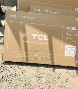 Qled 55 Inch TCL 55c645 HDR Smart Android Television.