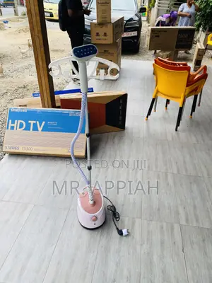 Energy Sufficient Standing Steam Iron.