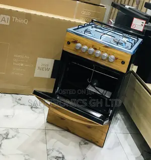 Reliable 4 Gas Burner Oven/Grill Light Wooden 50by50 