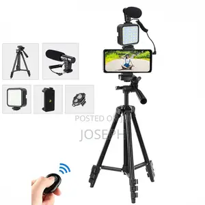 Vlog Video Making Kit Tripod Set