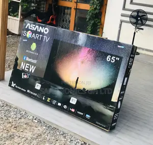 Brand New UHD Led Smart (Black) Asano Bluetooth Tv 