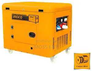 Ingco Silent Diesel Generator 8kw - 10kva - Gse80001