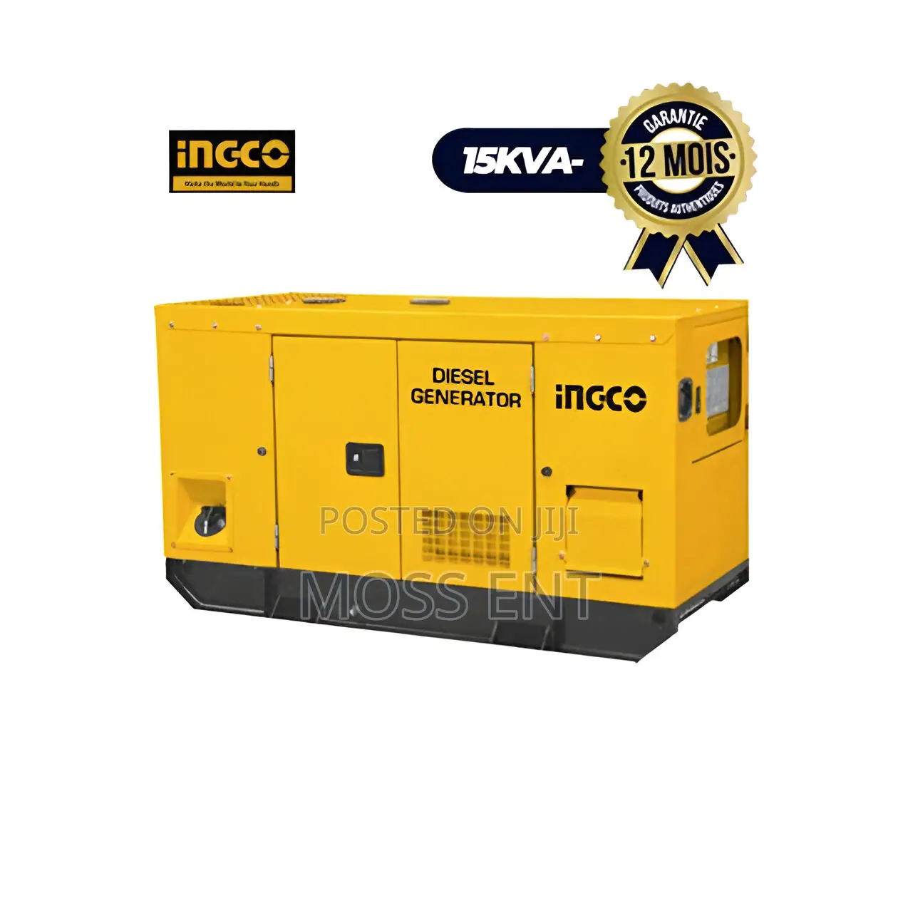 Silent Diesel Generator 15kw - 20kva - Three Ph - Gse150k3.1