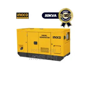 Ingco Silent Diesel Generator 45kw - 60kva # Gse500k3-1