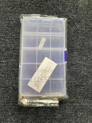 1 PCS Storage Bead Box 15 Slot Plastic Jewelry