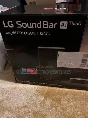 Brand New Lg Meridian Sound Bar( Al Thinq)
