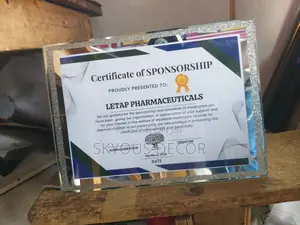 Certificate Glass Frame