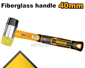 Rubber and Plastic Hammer 40mm' - Hruh8940
