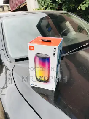 JBL Pulse 5 Portable Bluetooth Speaker(Black).