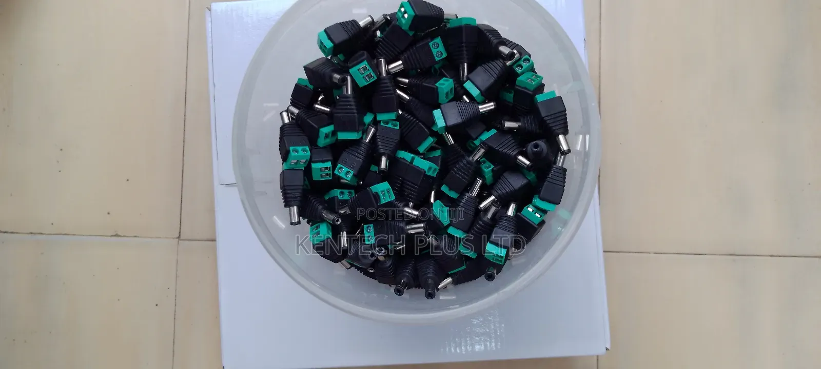 Black/Power Connector Male